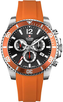 Часы Le Temps Swiss Naval Patrol Chronograph LT1044.14BR05